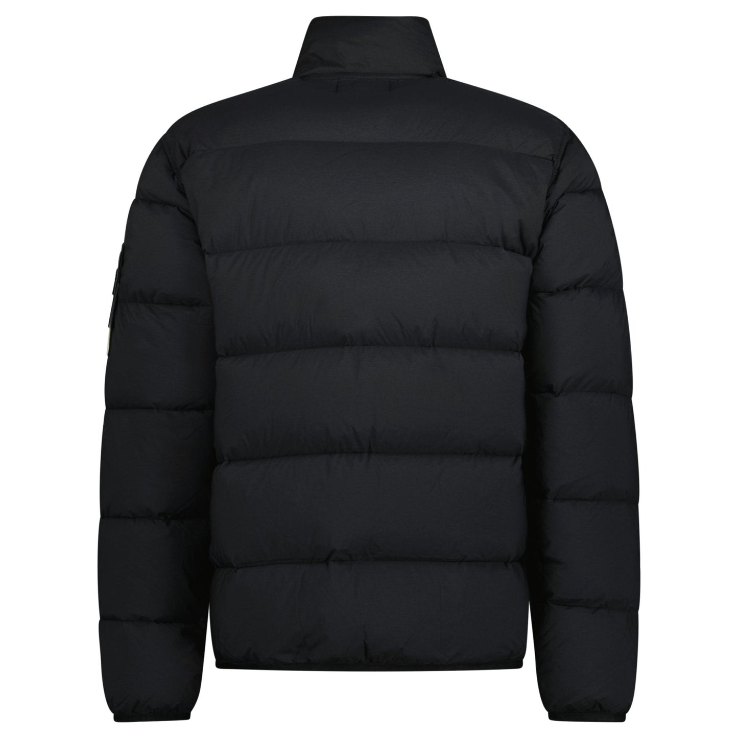 Stone Island Puffer Jacket In Seamless Tunnel Nylon Black