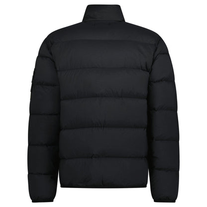 Stone Island Puffer Jacket In Seamless Tunnel Nylon Black