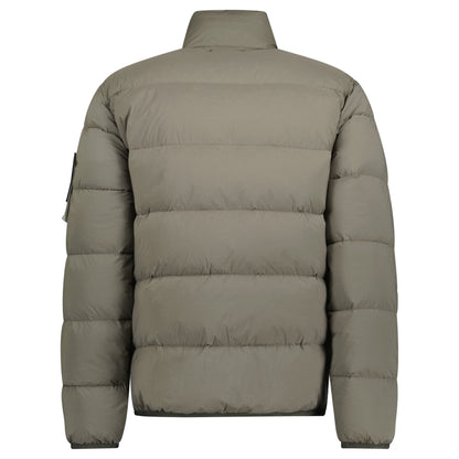 Stone Island Puffer Jacket In Seamless Tunnel Nylon Walnut Brown