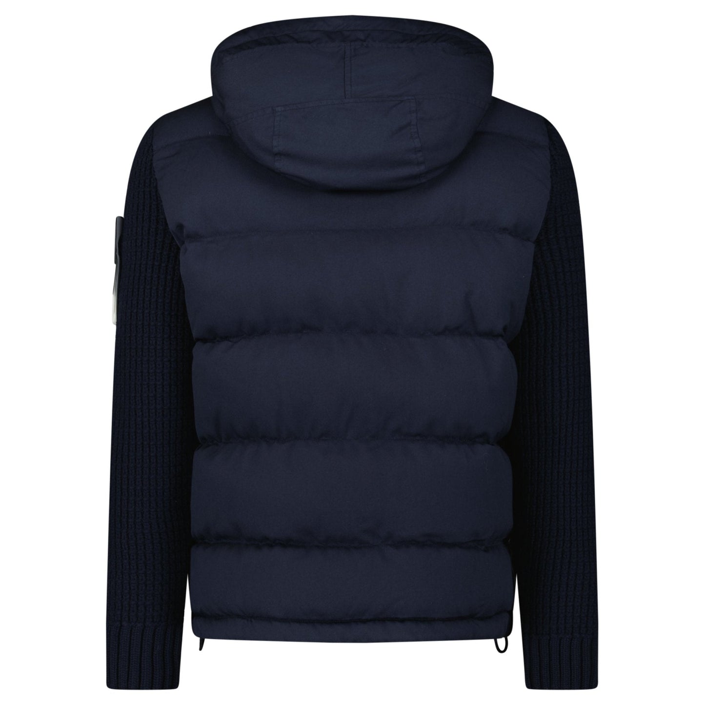 Stone Island Ghost Padded Twill-Wool Jacket in Navy