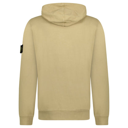 Stone Island Zip Hooded Sweatshirt Biscuit