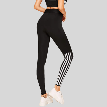 Stylish White Yoga Sport Leggings for Women - Comfy, Durable, Perfect for Gym and Casual Wear