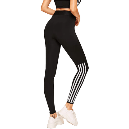Stylish White Yoga Sport Leggings for Women - Comfy, Durable, Perfect for Gym and Casual Wear