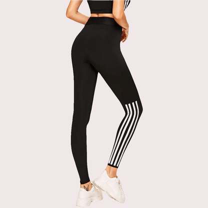 Stylish White Yoga Sport Leggings for Women - Comfy, Durable, Perfect for Gym and Casual Wear