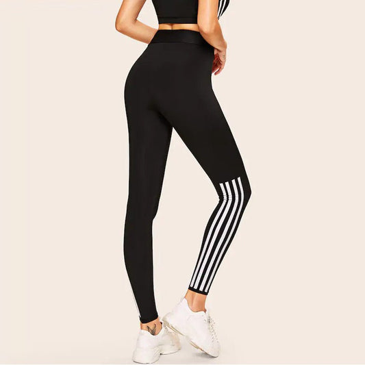 Stylish White Yoga Sport Leggings for Women - Comfy, Durable, Perfect for Gym and Casual Wear
