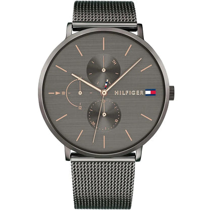 Tommy Hilfiger Women's Watch Stainless Steel Grey Mesh Strap With Grey Dial 1781945 Jenna