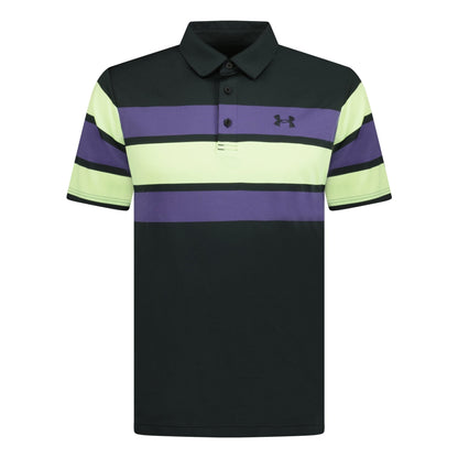 Under Armour Jacquard Golf Polo Black
