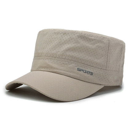Mens Cap Army Hat Cadet Castro Military Patrol Baseball Autumn Hat Adjustable UK