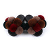 New arrival high quality plush flip flops women summer fluffy slides faux fur slippers