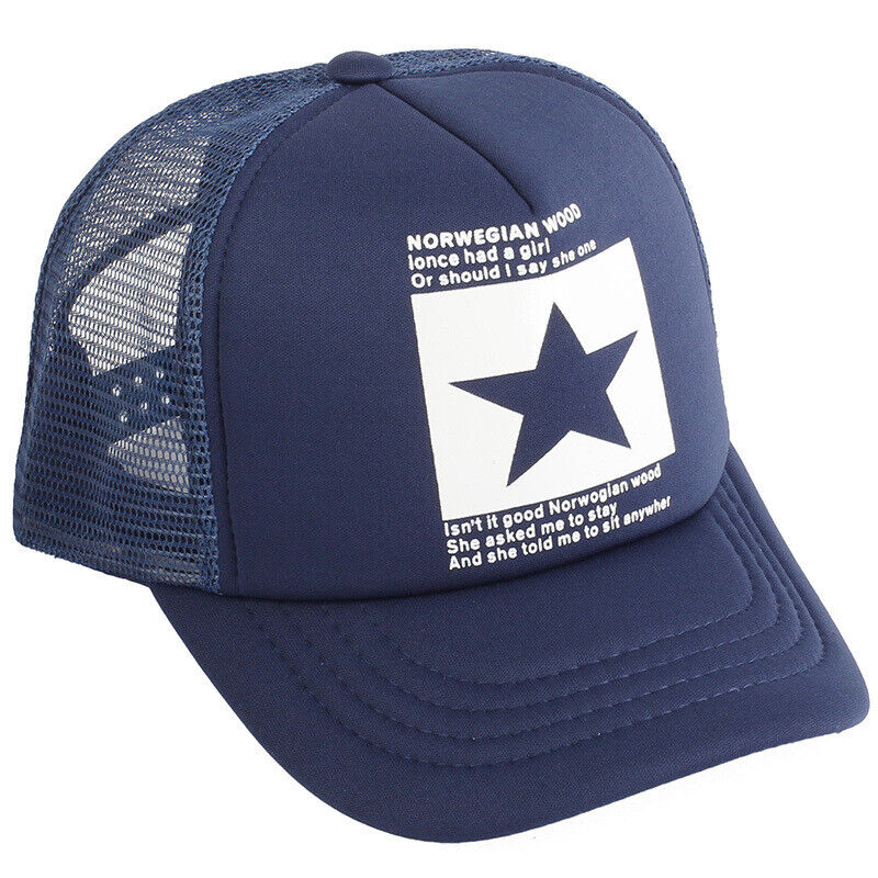 Baseball Caps Hat Mens Women Black sports Cap Adjustable Casual Summer Hats ~