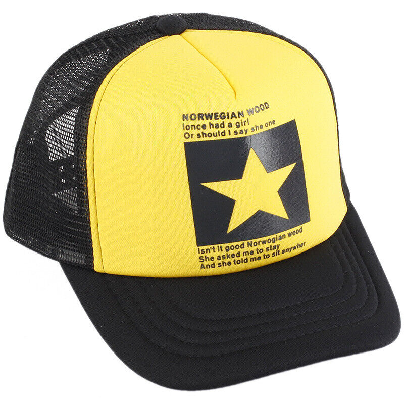 Baseball Caps Hat Mens Women Black sports Cap Adjustable Casual Summer Hats ~