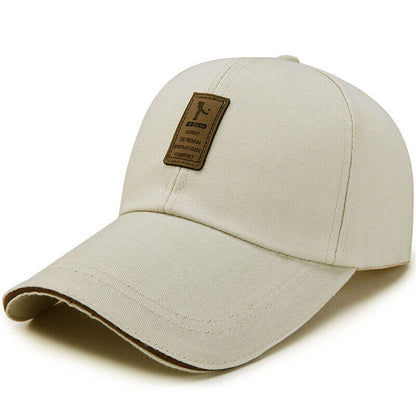Baseball Caps Hat Mens Women Black sports Cap Adjustable Casual Summer Hats ~