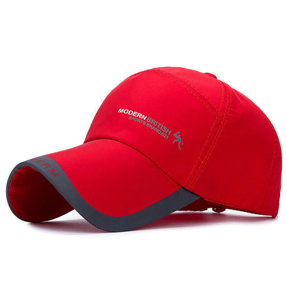 Baseball Caps Hat Mens Women Black sports Cap Adjustable Casual Summer Hats ~