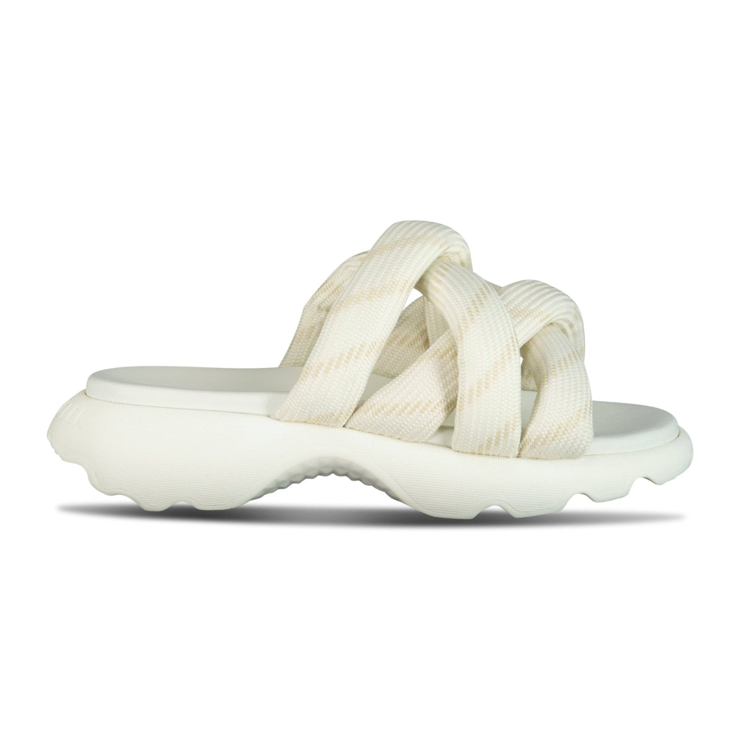 Moncler 'Belay Knot' Sliders Beige