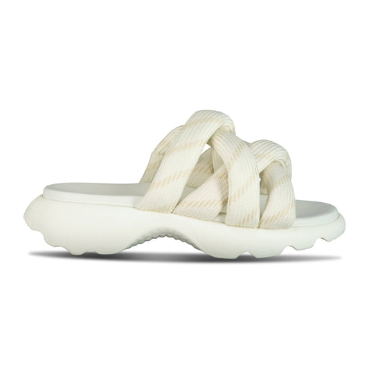 Moncler 'Belay Knot' Sliders Beige