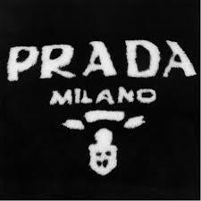 Prada Montone Shearling Shopping Bag