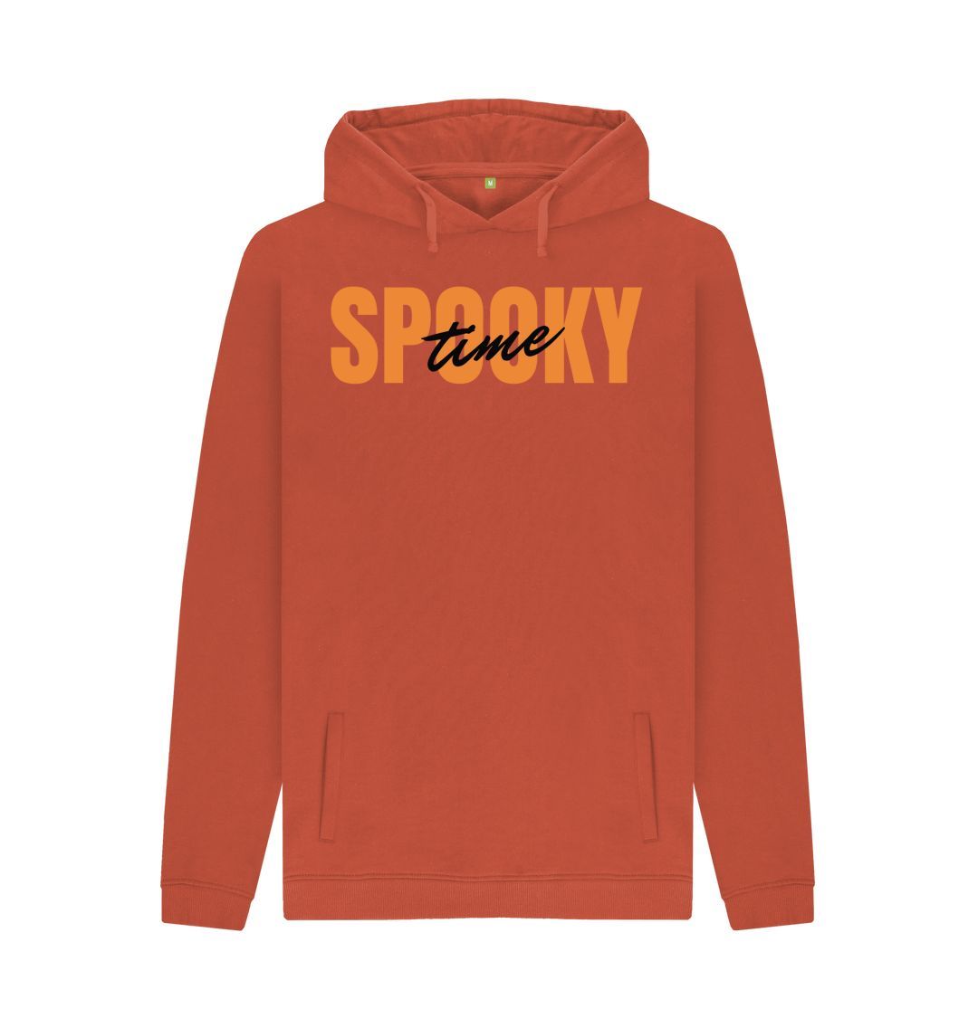 Men's Spooky Time Print Hoodie